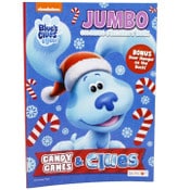 Wholesale - NICKELODEON BLUE'S CLUES & YOU! HOLIDAY JUMBO C&A BOOK 64PG C/P 24, UPC: 805219532362